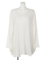 イレギュラーヘムカットＴＯＰＳ/ホワイト