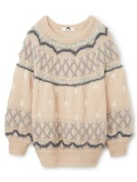 オーバージャガードニット/チャコール