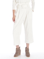 コーデュロイラップパンツ/キャメル