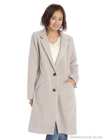 ロング丈チェスターコート/ハイ