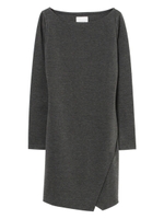 ラップライクカットワンピース/GRAY