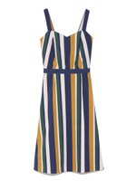 ストライプワンピース/BLU