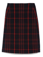 チェックスカート/BRW