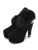 ラビットラグジュアリーブーティー/グレー