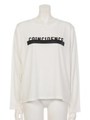 ロゴ＊ライン　Ｔシャツ/ブラック