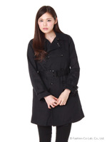 【OUTLET】ライナー付きトレンチコート/ネイビー