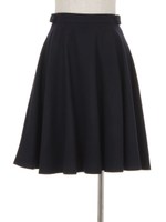 ウールサーキュラースカート/ベージュ