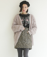 タックスカート(無地/レオパード)