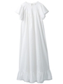 オーガニックコットンロングドレス/WHT