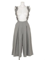 フリルサスペンダーJ/Wスカウチョ/BLK