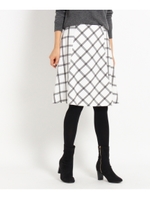 [S]ピーチツイルスカート/ホワイト系(202)