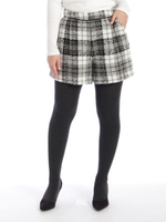 ブークレーチェックSPN　3/グレー