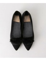 BFC FファーPTDモカフラット/Black