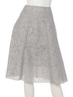 【chille anap】レースフレアスカート/BK