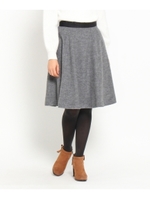 モッササーキュラースカート/チャコールグレー(014)