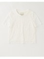 二重レースTシャツ/OLIVE