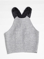 Wool easy tops/GRAY