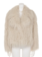 [GREED]SHORT FUR Short Coat/IVORY