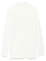 ハイネックニット/WHT