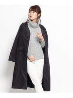 ラメケーブルタートルニット/ライトグレー(011)