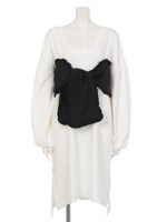 Vintage5XLワンピース/ホワイト