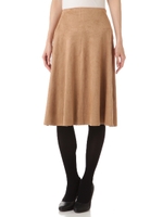 スエードスカート/ベージュ(041)