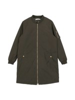 ロングMA-1ジャケット/カーキ