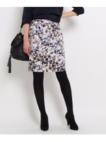 ボタニカル柄スカート/ナチュラル(150)