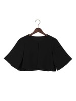 JP ケープ ボレロ　/　オケージョン　/　結婚式　/　フォーマル　/　式典/Black