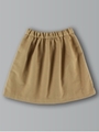 シャギースカート/ベージュ