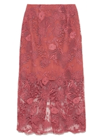 ミモレタイトレーススカート/IVR