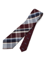 チェックチェンジタイ/ボルドー(064)