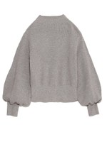 【emmi atelier】アームバルーンプルオーバー/WHT
