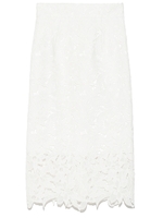 ケミカルタイトスカート/WHT