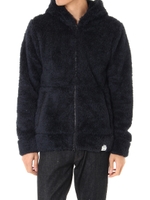 【AZUL by moussy】WARMボアフリースZIPパーカー/NVY