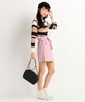 ラップ風ショートパンツ