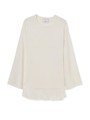 フリンジヘムKTOP/WHITE