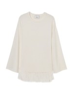 フリンジヘムKTOP/WHITE