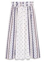 エスニックフラワースカート/PNK