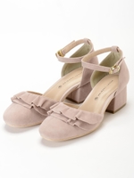 セパレートフリルパンプス/ネイビー