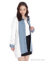 デニムレイヤードCD/WH