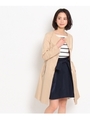 フラップビジュードレスコート/ベージュ(052)