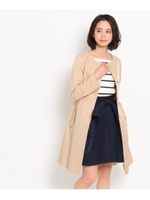 フラップビジュードレスコート/ベージュ(052)