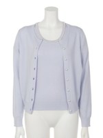 レーススリーブツイン/パウダーブルー