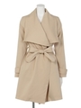 変形トレンチ/ベージュ