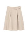 ベルテッドスカート/ベージュ(040)