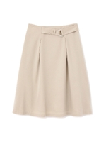 ベルテッドスカート/ベージュ(040)