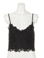 レースビスチェ/オフホワイト