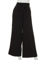 【Latina】コードテープラインワイドパンツ/ライトグレー(007)