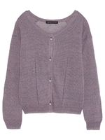 フレンチリネンカーディガン/LIME